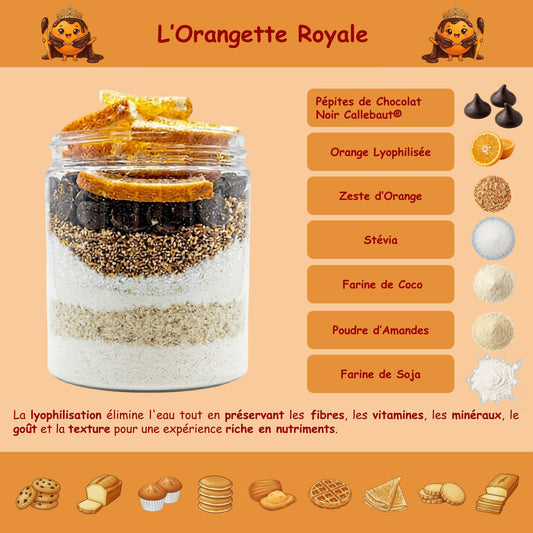 Préparation protéinée L'Orangette Royale