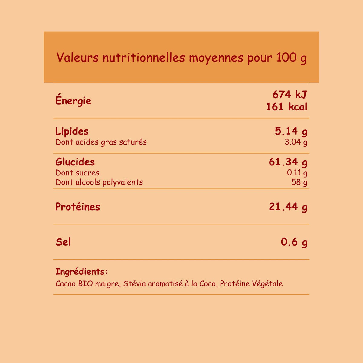 Cacao Protéiné | Coco