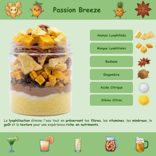 Sweetened Drink Mix Mango-Ananas