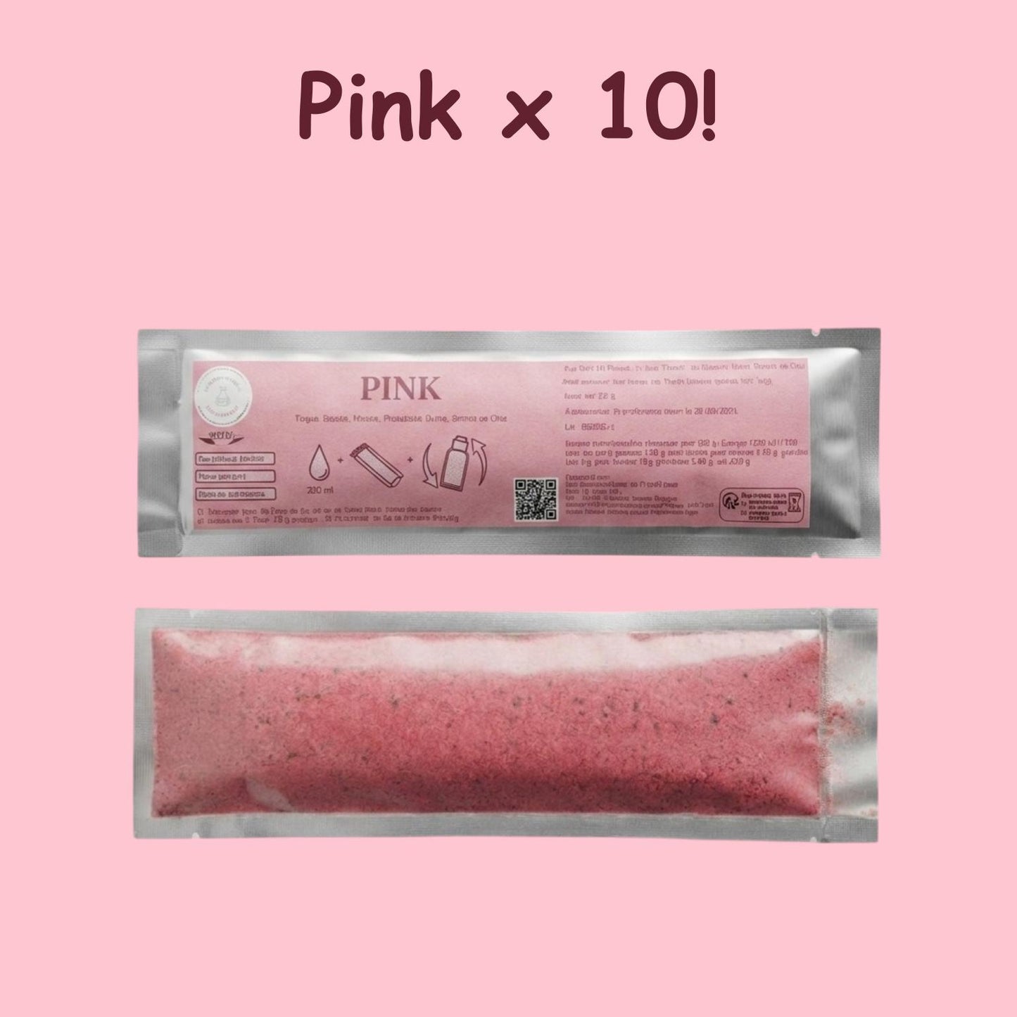 Préparation pour Smoothie & Milkshake Pink