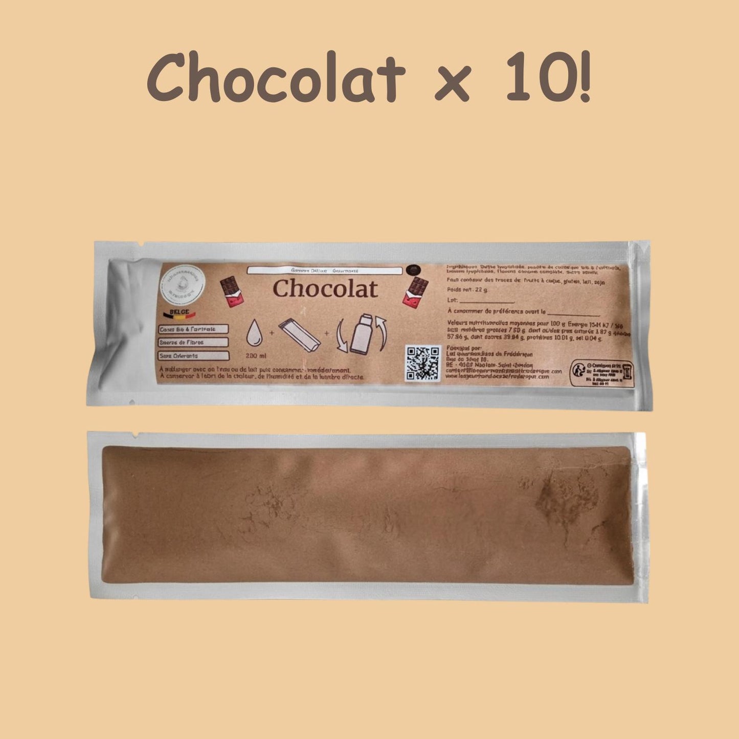 Préparation pour Smoothie & Milkshake | Chocolat | Délice - Gourmand