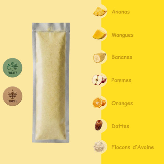 Préparation pour Smoothie & Milkshake | Yellow | Complet - Fruit & Fibres