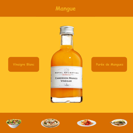 Mango pulp vinegar