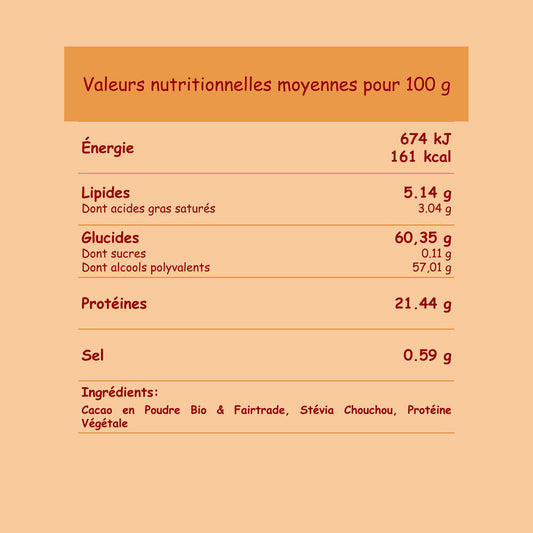 Cacao Protéiné | Chouchou