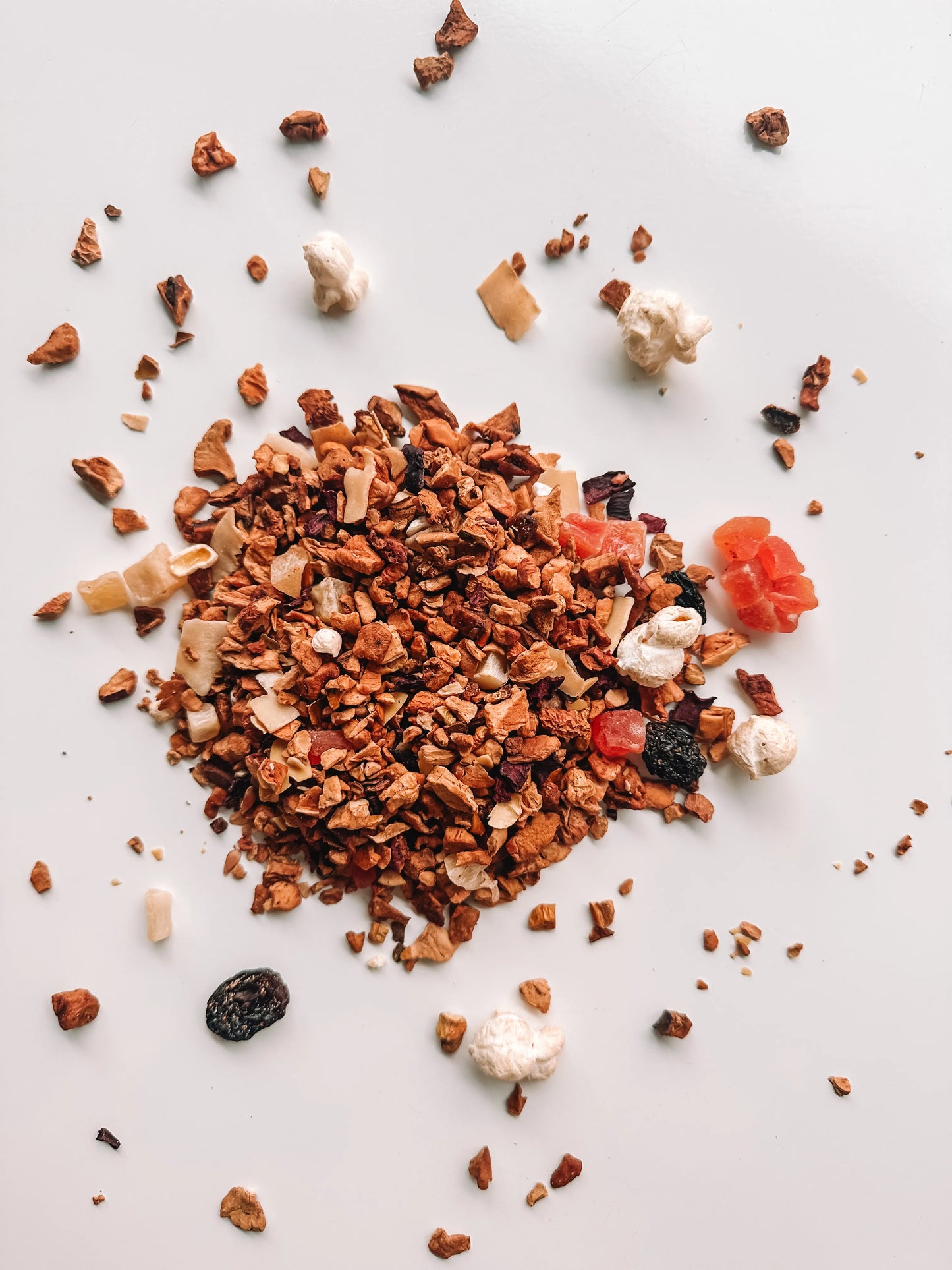 Infusion like at the movies (popcorn - almonds)