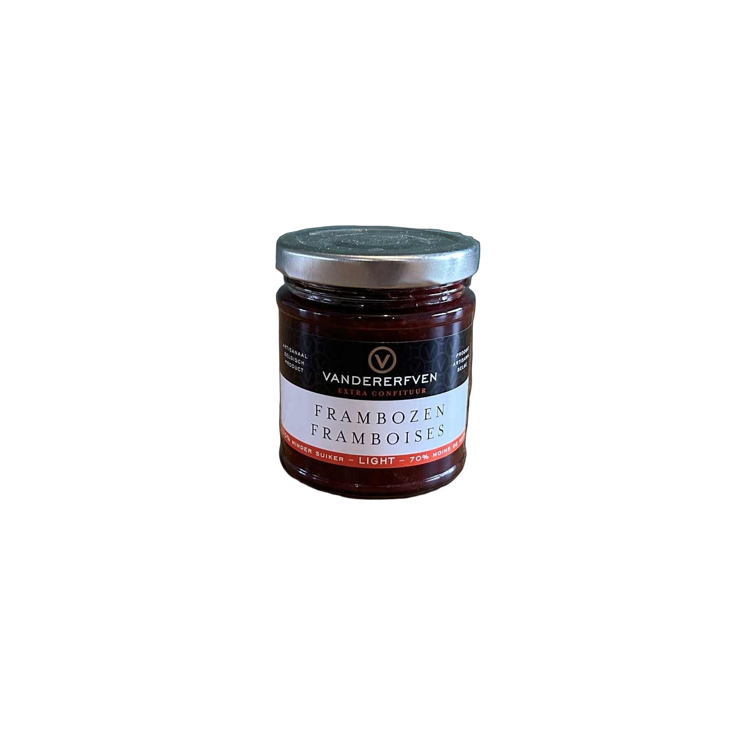 Confiture allégée en sucres framboises