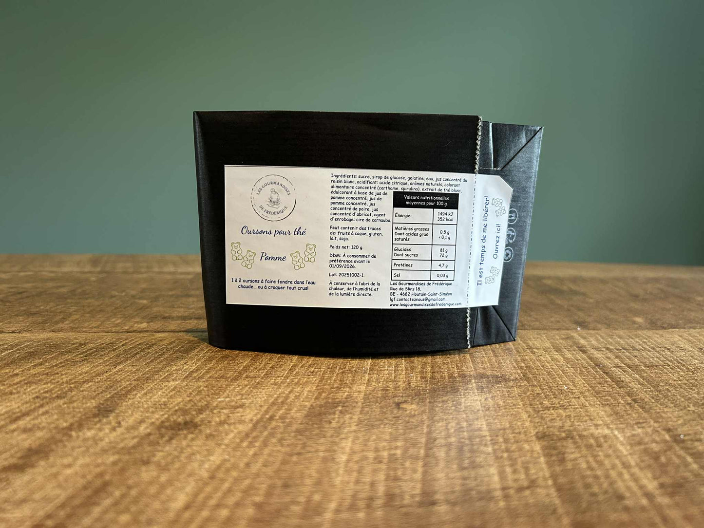 Oursons pour thé pomme - Les Gourmandises de Frédérique