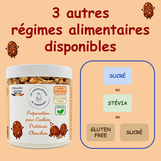 Préparation pour Cookies Protéinée | Chouchou