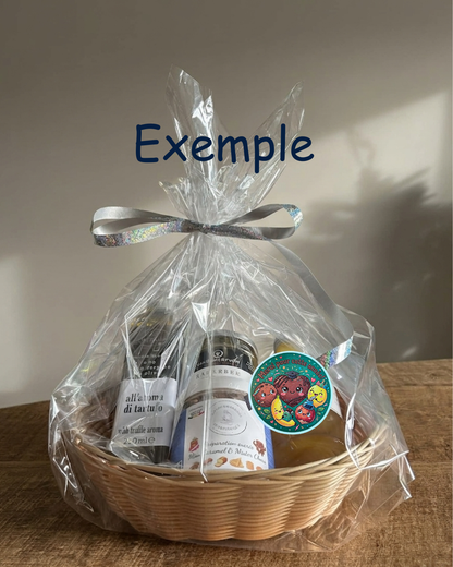 Panier & Emballage "Merci pour cette année!"