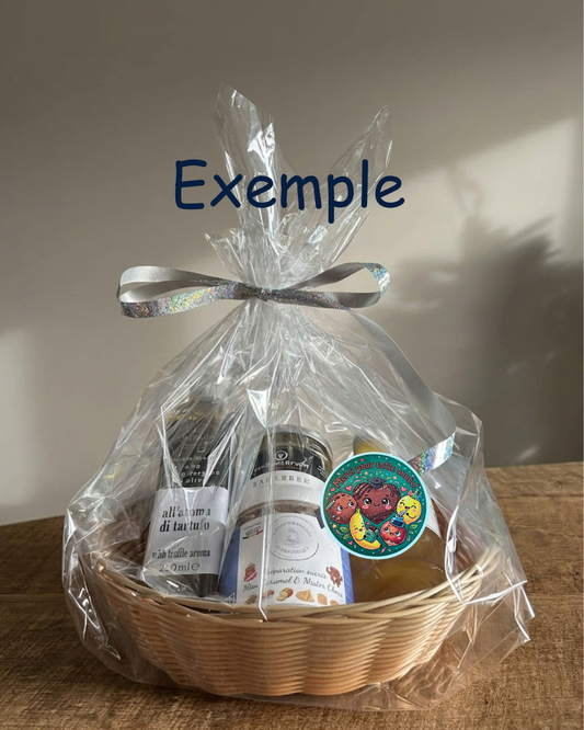 Panier & Emballage "Merci pour cette année!"