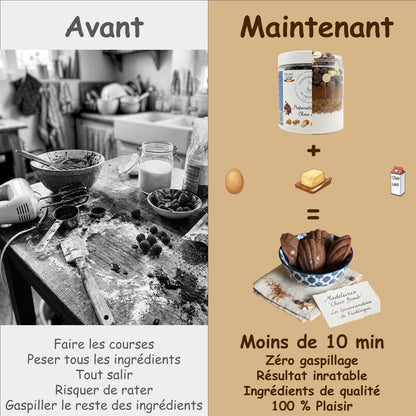 Family set of 5 gluten-free preparations