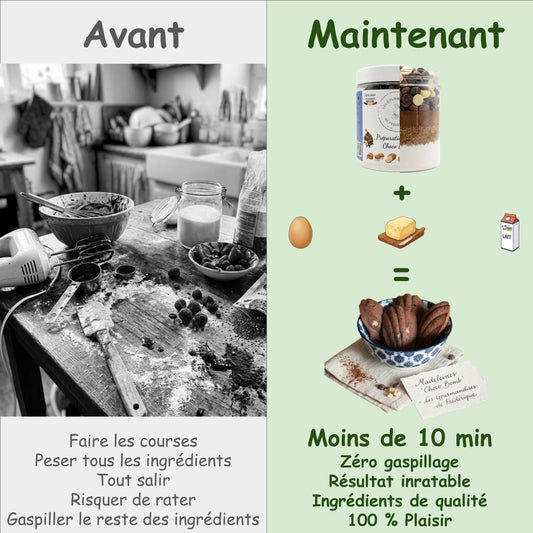 Trio Découverte | Kits Pâtisserie Sans Sucres Ajoutés