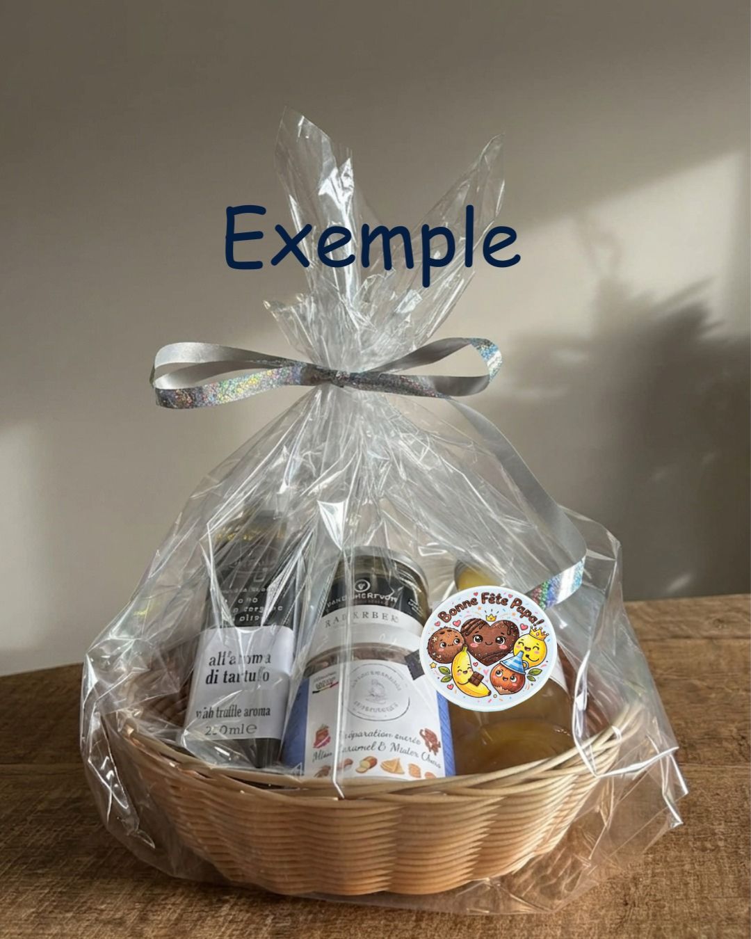 Panier & Emballage "Fête des Pères"