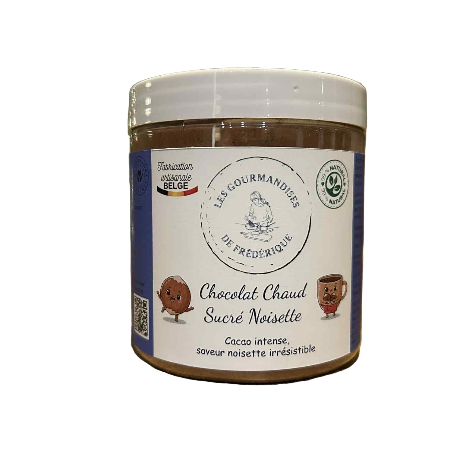 Chocolat chaud sucré noisette - Les Gourmandises de Frédérique