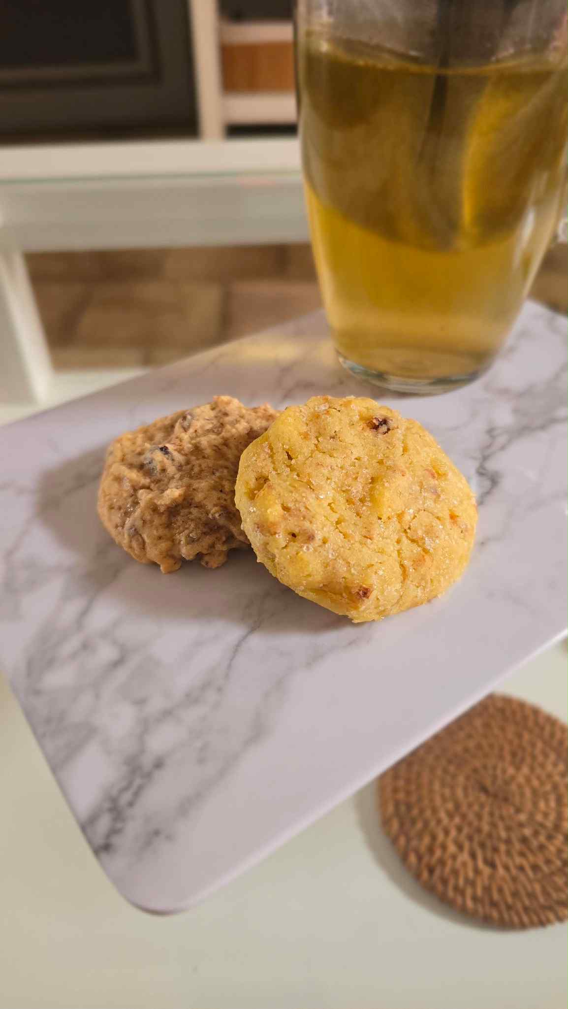 Cookie citron - cookie noisette - Les Gourmandises de Frédérique