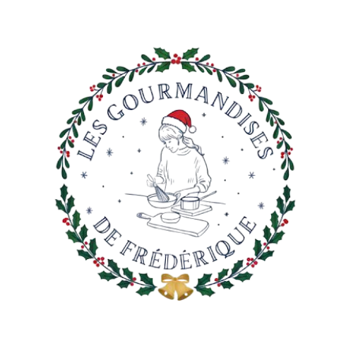 Logo blanc Noël - Les Gourmandises de Frédérique