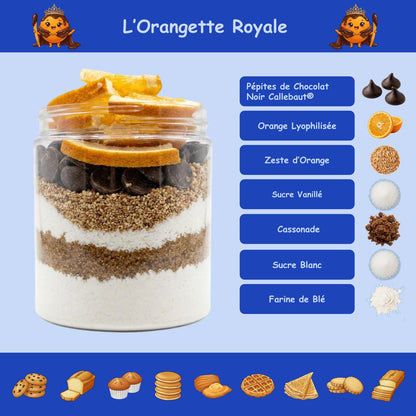 Préparation sucrée L'Orangette Royale