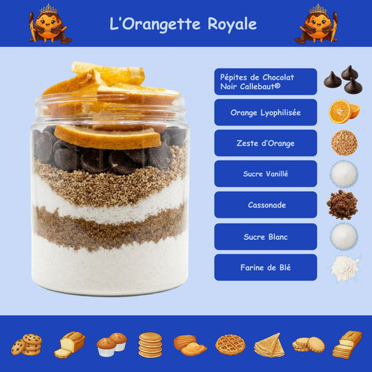 Préparation sucrée L'Orangette Royale