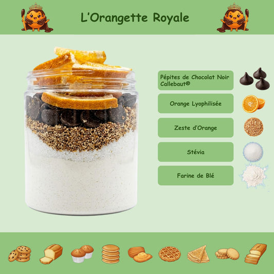 Préparation édulcorée L'Orangette Royale