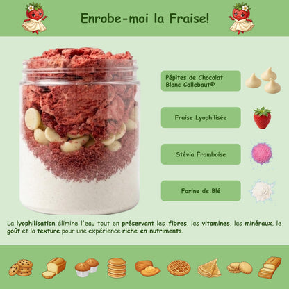 Préparation édulcorée Enrobe-moi la Fraise!