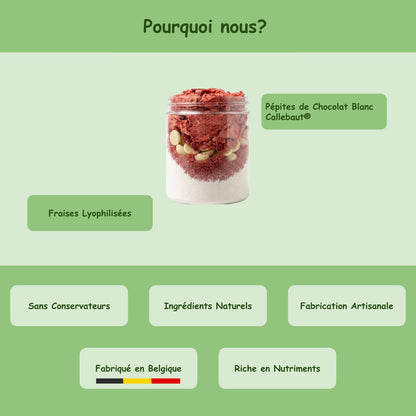 Préparation édulcorée Enrobe-moi la Fraise!