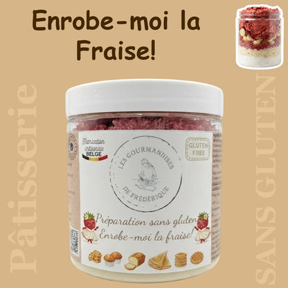 Préparation sans gluten Enrobe-moi la Fraise!