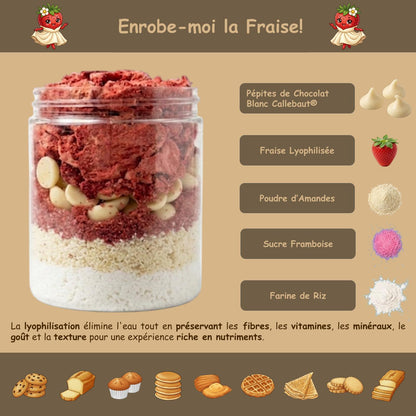 Préparation sans gluten Enrobe-moi la Fraise!