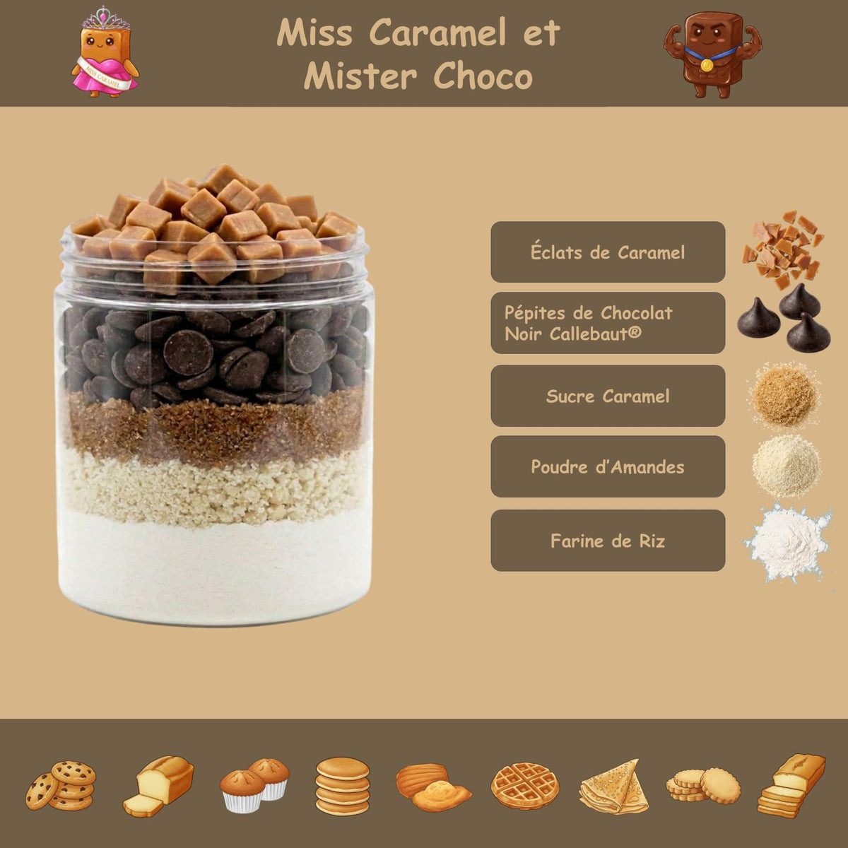 Glutenvrije Bakset | Miss Caramel & Mister Choco