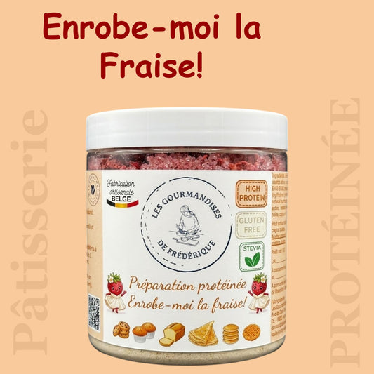 Préparation protéinée Enrobe-moi la Fraise!