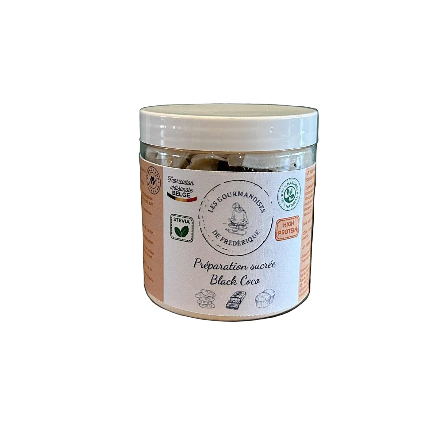 Préparation protéinée "Black Coco"
