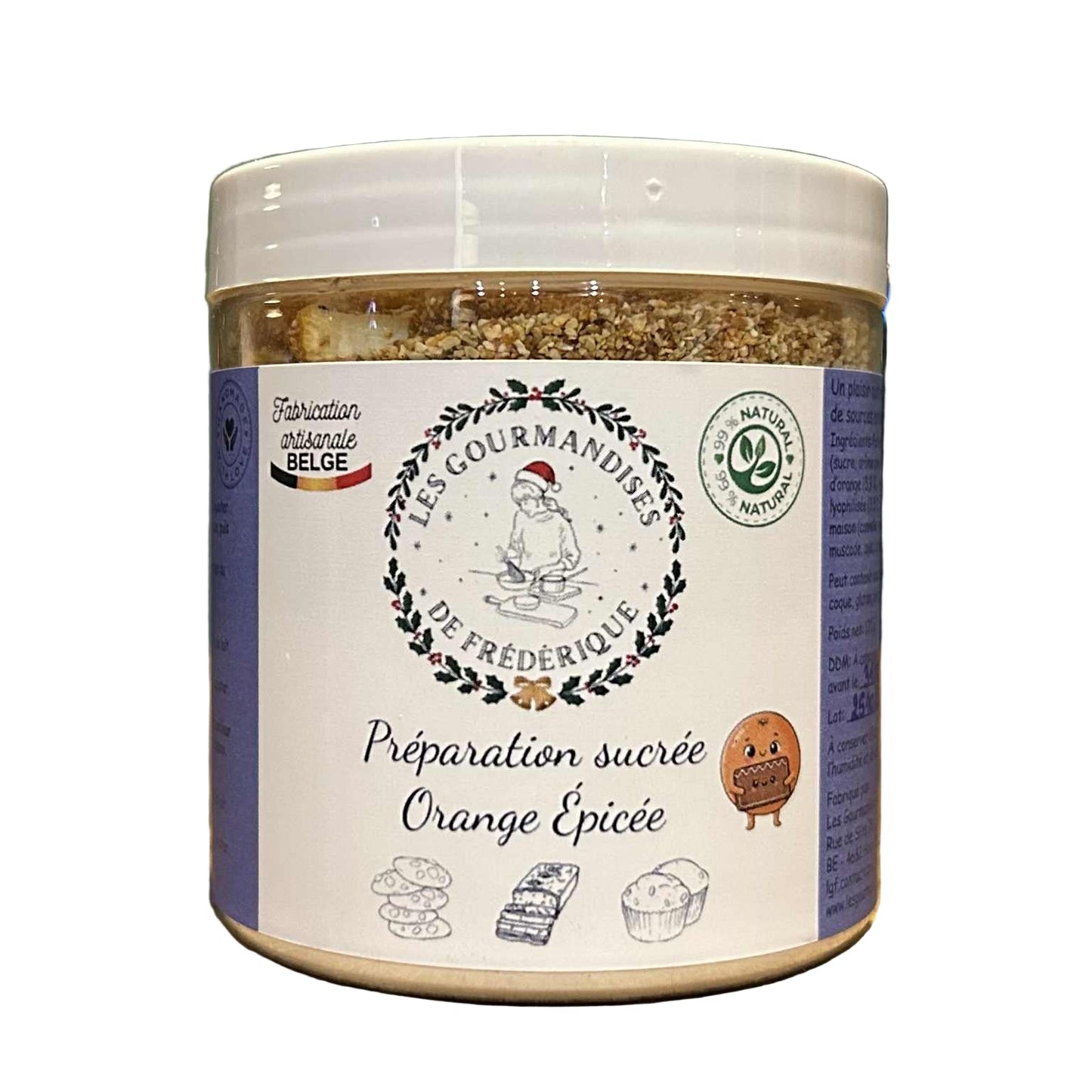 Préparation Sucrée Orange Epicée - Les Gourmandises de Frédérique