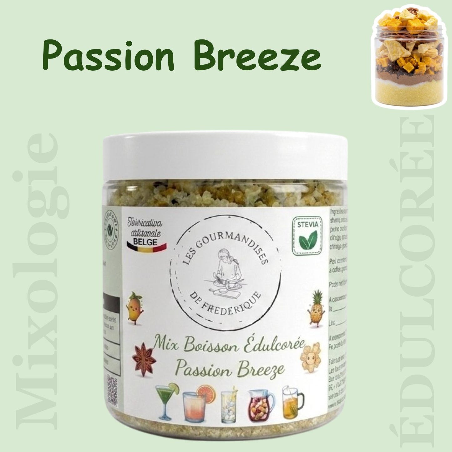 Sweetened Drink Mix Mango-Ananas