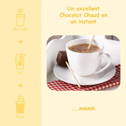 Cuillère chocolat chaud 🍫 Vanille
