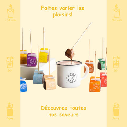 Cuillère chocolat chaud 🍫 Vanille