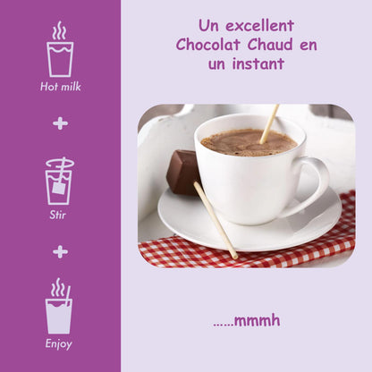 Cuillère chocolat chaud ☕ Moka