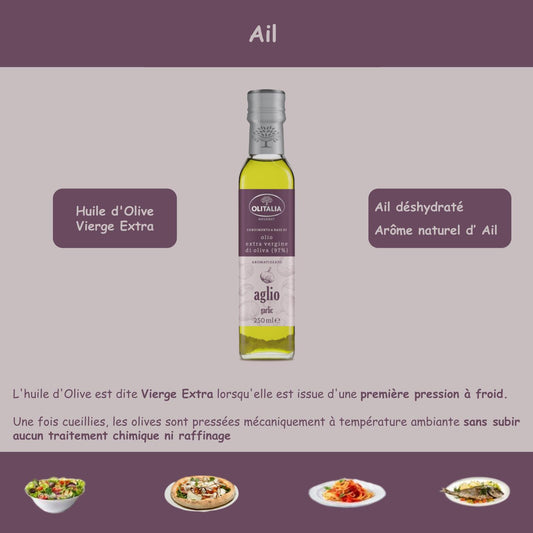 Garlic flavored oil 