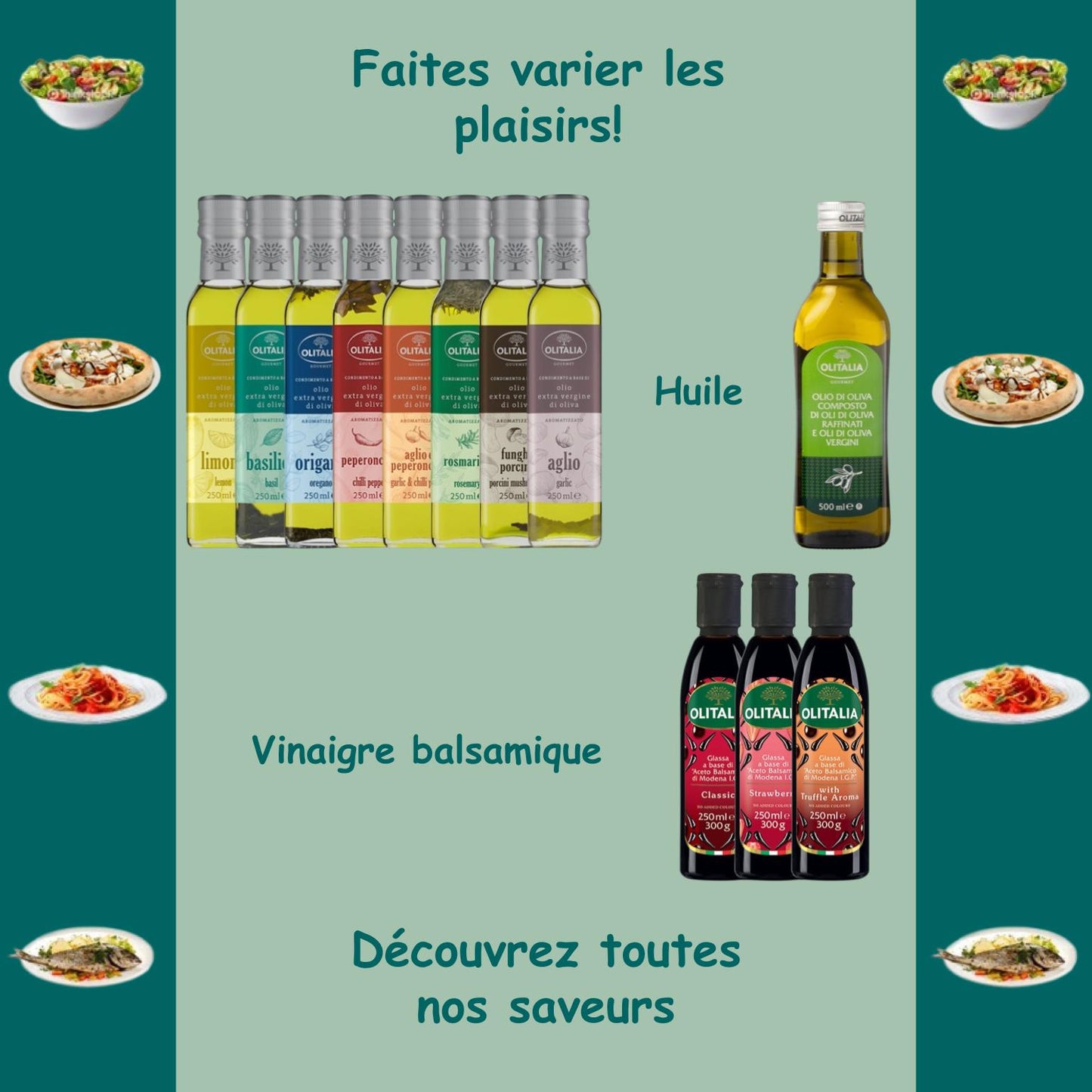 Huile aromatisée basilic