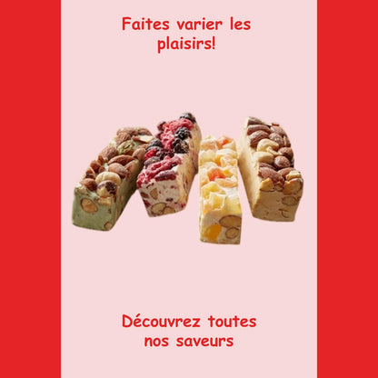 Nougat fruits rouges