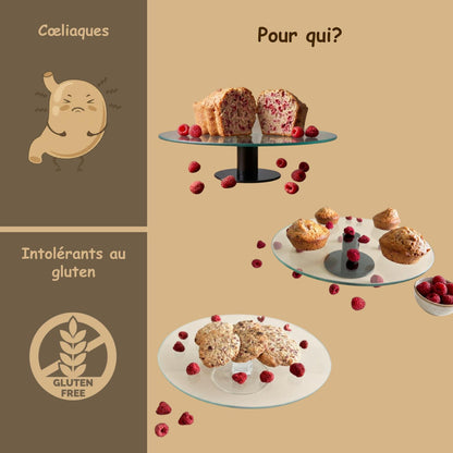 Préparation sans gluten "Framboisez-moi!"