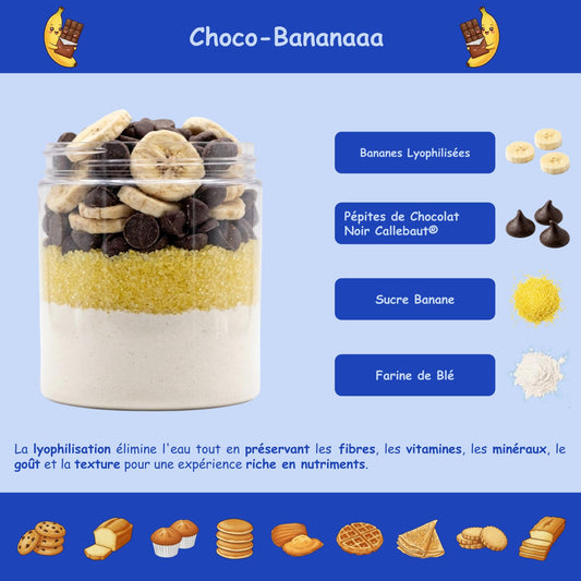 Préparation sucrée "Choco Bananaaa"