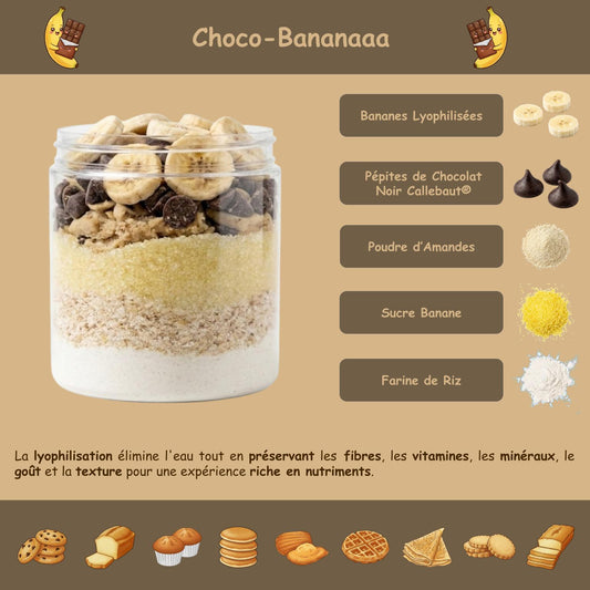 Glutenvrije bereiding "Choco Bananaaa"