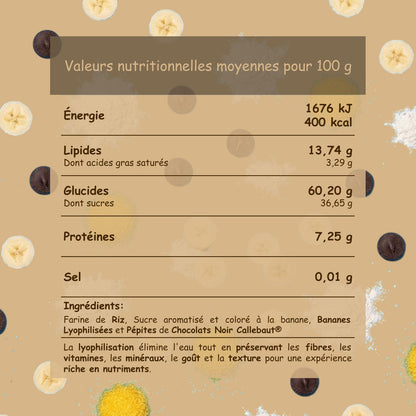 Préparation sans gluten "Choco Bananaaa"