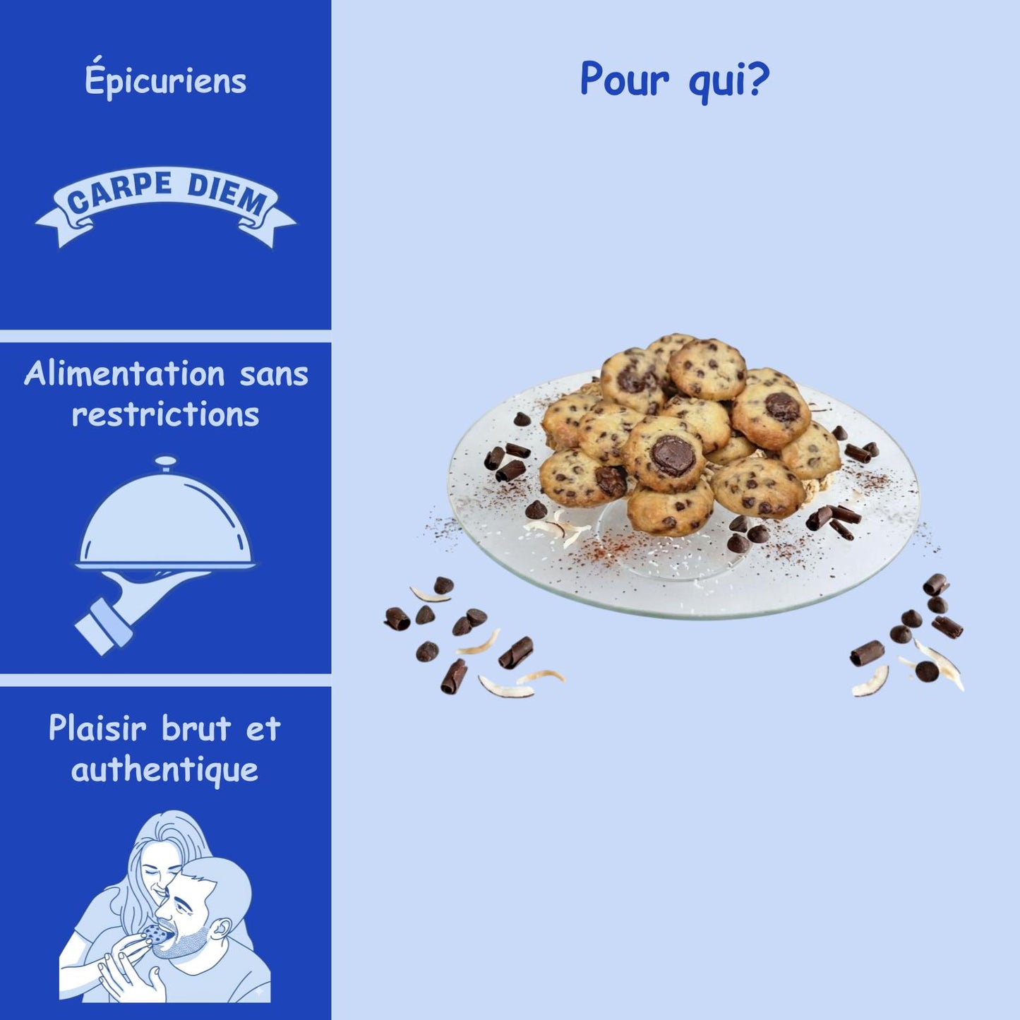 Préparation sucrée "Black Coco"