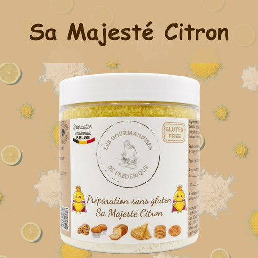 Glutenvrije bereiding "Hare Majesteit Citroen"