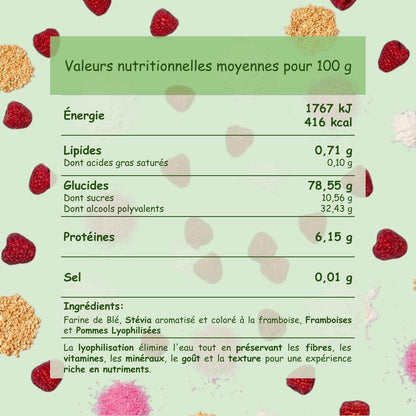 Préparation édulcorée La Framboise qui Pom' - Exclusivité Temporaire!