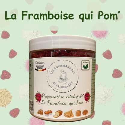 Préparation édulcorée La Framboise qui Pom' - Exclusivité Temporaire!
