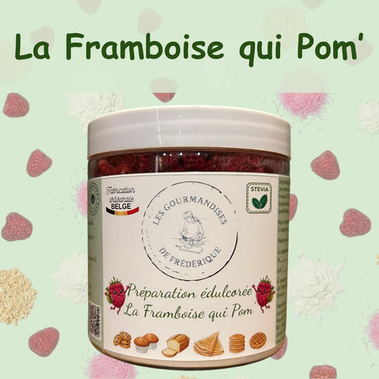 Préparation édulcorée La Framboise qui Pom' - Exclusivité Temporaire!