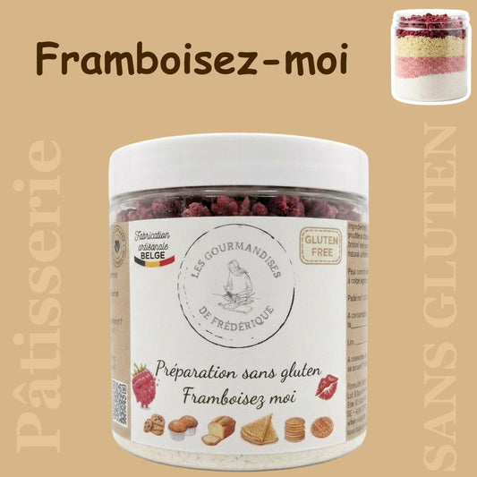 Gluten-free preparation "Raspberry me!"
