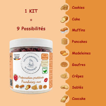 Kit Pâtisserie Protéinée | Framboisez-moi!