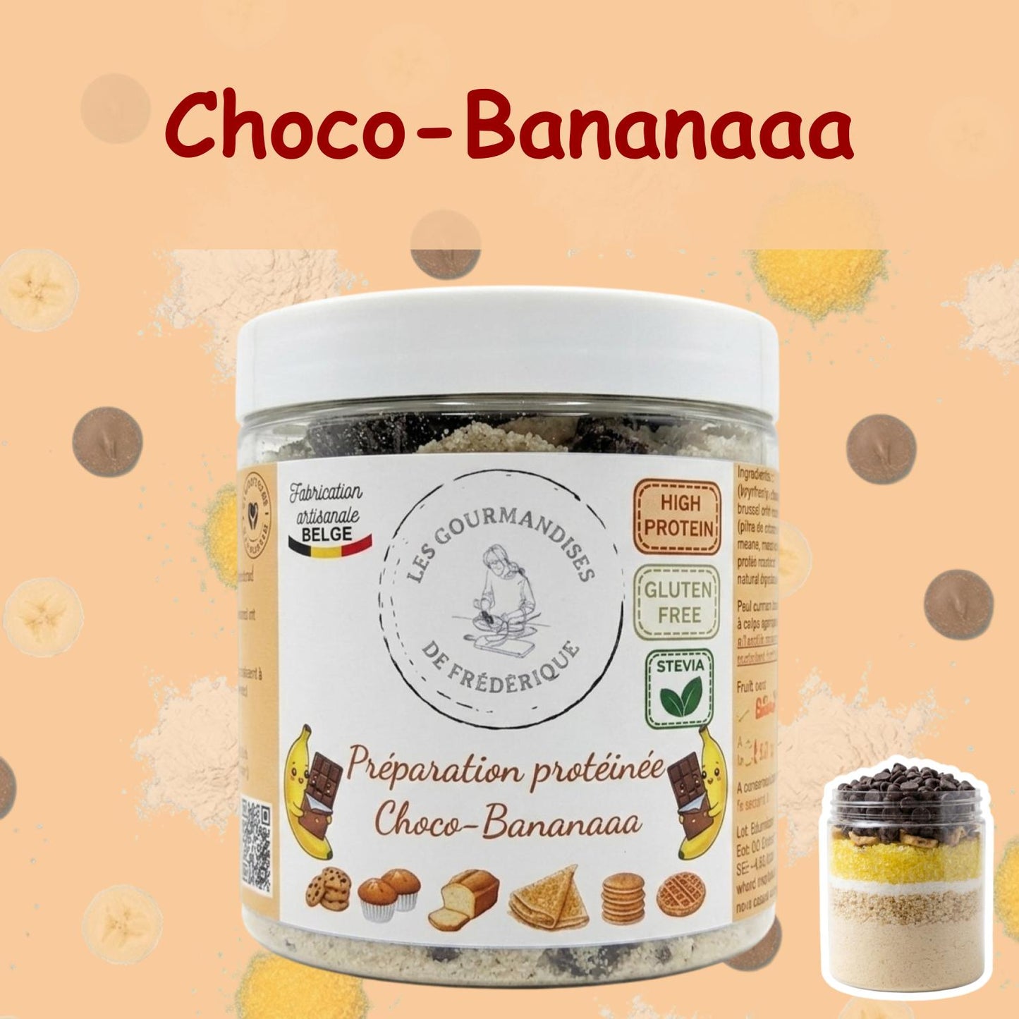 Préparation protéinée "Choco Bananaaa"
